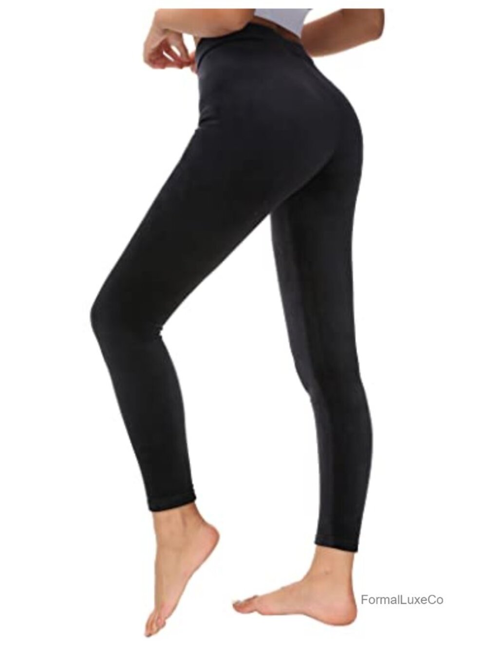 High Waist Velour Leggings Buttery Soft Stretch Yoga Pants